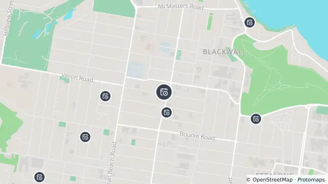 Map of Planned Power Outage — Umina Beach and nearby items