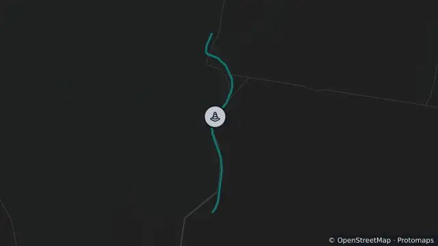 Map of Hazard — Sandy Creek Road — Grantham and nearby items