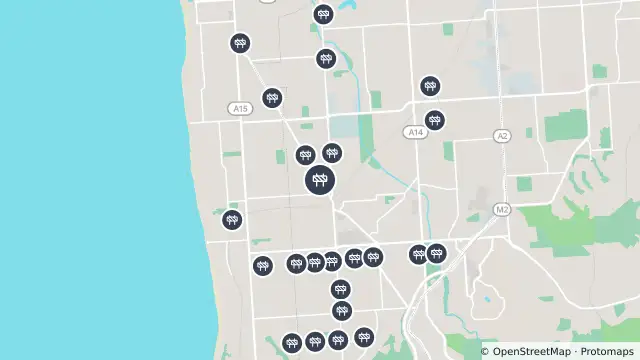 Map of Asphalt Works — Diagonal Road, Warradale and nearby items