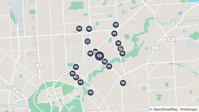 Map of Sign Installation — Ascot Avenue, Vale Park and nearby items