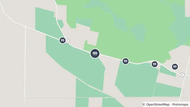 Map of Bitumen — Princes Highway, Tantanoola and nearby items