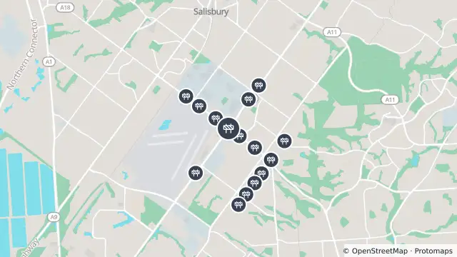 Map of Mowing — Main North Road, Salisbury East and nearby items
