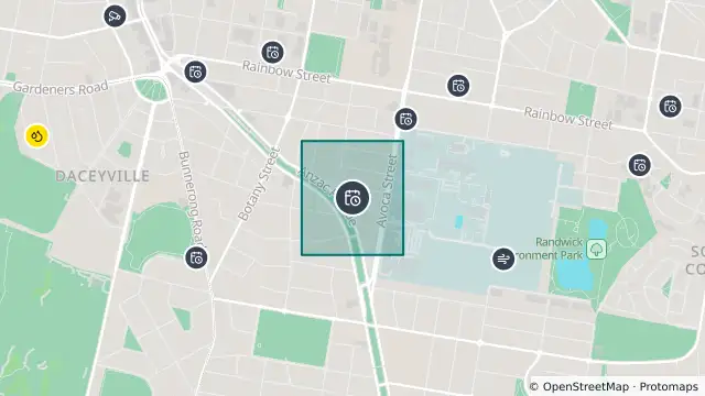 Map of Planned Power Outage — Kingsford and nearby items