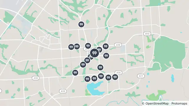 Map of Tree Pruning — North East Road, Modbury and nearby items