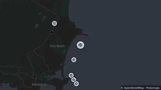 Map of Smart Drumline Location — Tura and nearby items
