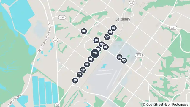 Map of Tree Pruning — Salisbury Highway, Parafield Gardens and nearby items