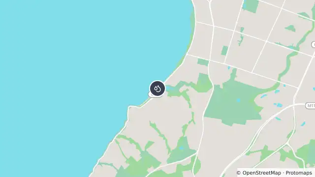 Map of Mt Martha Life Saving Club and nearby items