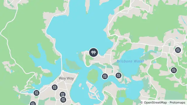 Map of Scheduled Roadwork — Steyne Road, Saratoga and nearby items