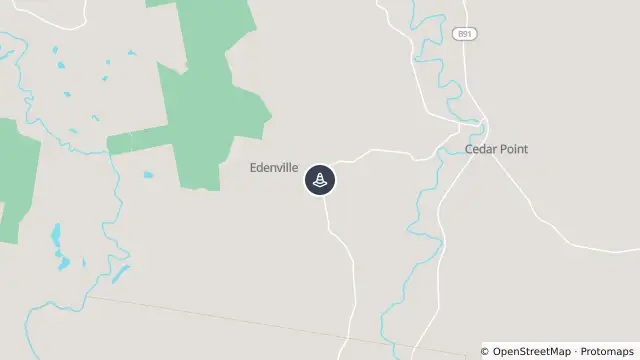 Map of Changed Traffic Conditions Load Limit — Edenville Road, Edenville and nearby items