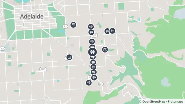 Map of Asphalt Works — Portrush Road, Glenunga and nearby items
