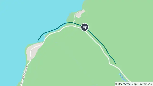 Map of Roadworks — Pine Creek Yarrabah Road — East Trinity / Yarrabah and nearby items