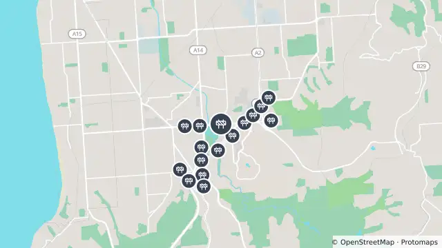 Map of Water Connection — Sturt Road, Mitchell Park and nearby items