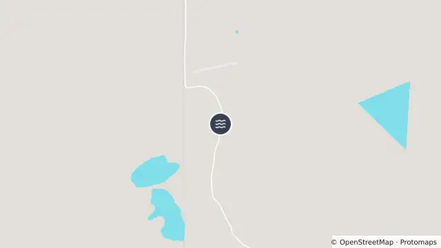 Map of Flooding — Border Downs Road — Milparinka and nearby items