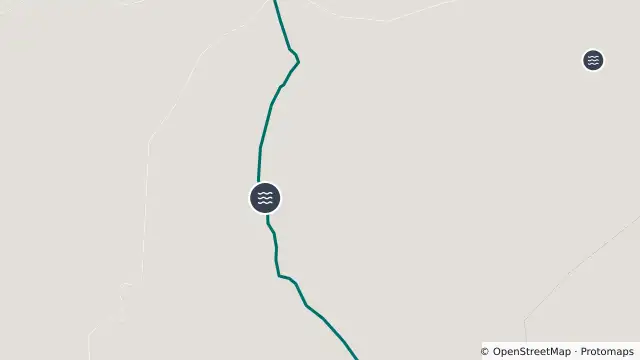 Map of Flooding — Coorabulka Road — Bedourie / Wills and nearby items