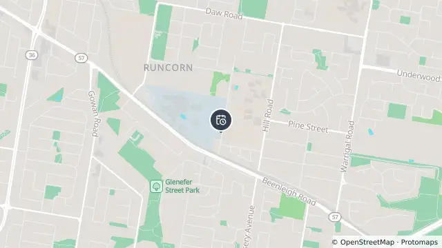 Map of Planned Power Outage — Runcorn and nearby items