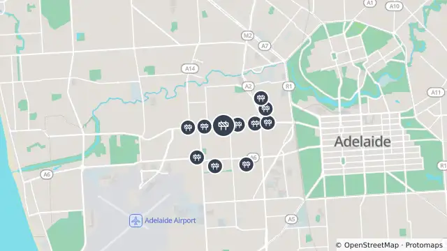 Map of Hauling — Henley Beach Road, Torrensville and nearby items